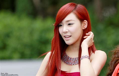 Tiffany Snsd Girls With Red Hair Auburn Hair Asian Hair Girls