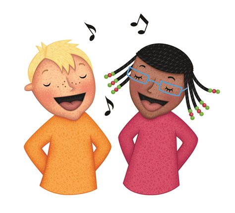 kids singing clipart clipart  clipart