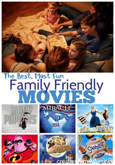 family friendly movies  family night creative family fun