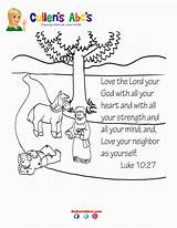 Coloring Samaritan Good Pages Clipart Kids Cartoon Bible Comments Library sketch template