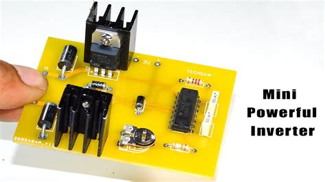 diy mini powerful    inverter circuit portable inverter youtube