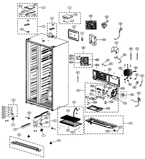 kenmore refrigerator parts diagram hanenhuusholli