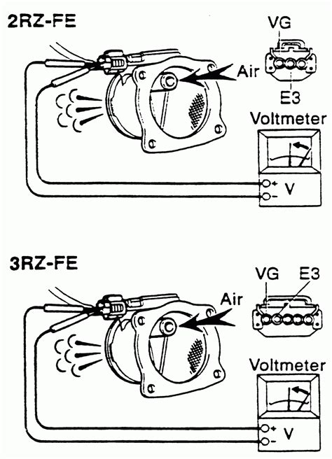 mass air flow sensor wiring diagram wiring diagram