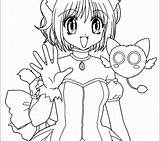 Coloring Anime Pages Getdrawings Neko sketch template