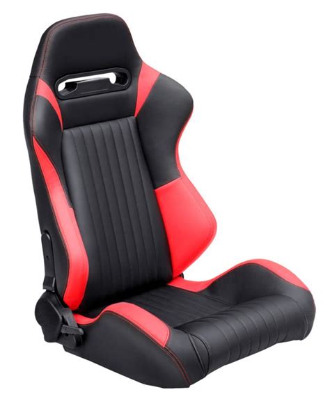 adjustable universal pu leather sport car racing seats  adult