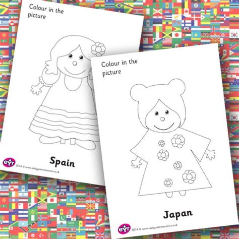 uk colouring sheet downloadables  early years resources uk