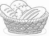 Breadbasket Wattled Contour Loafs Colourbox sketch template