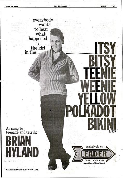 file itsy bitsy teenie weenie yellow polkadot bikini billboard ad