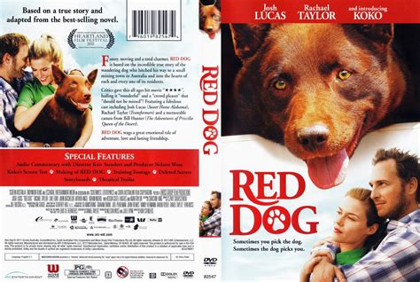 red dog  dvd scanned covers red dog dvd covers