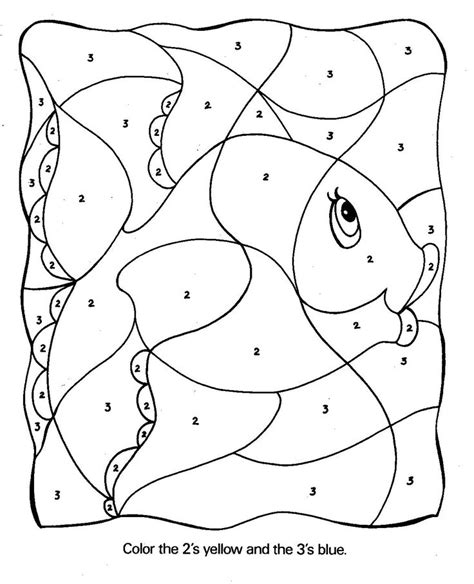 pin  adult coloring  number