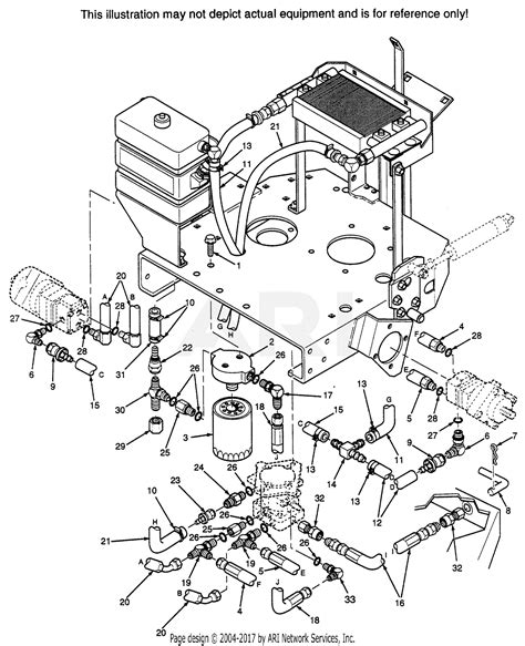 scag sthm cv  parts diagram   hydraulics