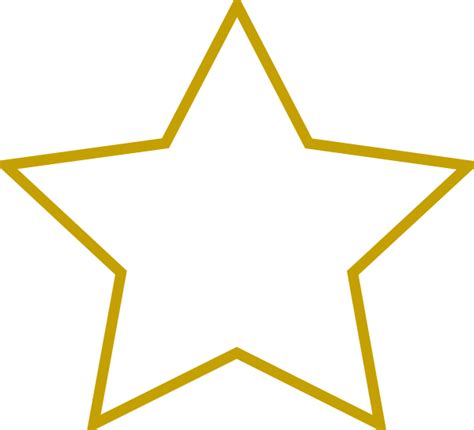 printable large star clipart