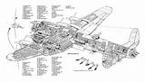 Cutaway Bomber Avro Westland Whirlwind sketch template