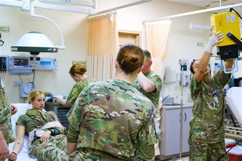 military hospital kuwait conducts mass casualty exercise  army central news