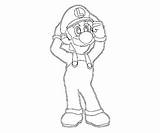 Luigi Coloring Pages Printable Description sketch template