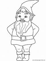 Coloring Gnome Pages Garden Gnomes Dwarf Printable Kids Color Medieval Fantasy Sheets Book Colouring Dwarves Gnomo Party Gif Journal Drawing sketch template