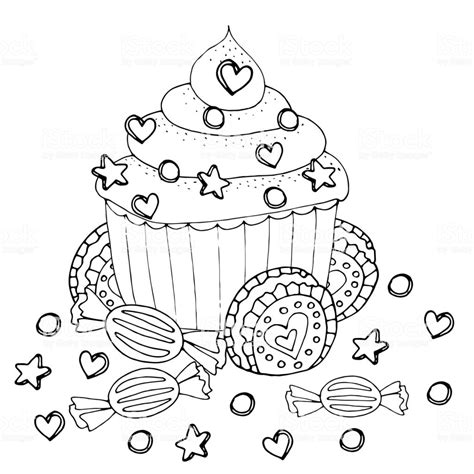 pastry coloring pages png  file  mockups world