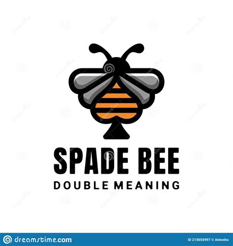 spade cards spelen en bijen vector illustratie illustration  bijenkorf kaart