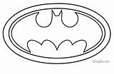Batman Logo Coloring Pages Escudo Exclusive Idea Colorear Para Library Clipart sketch template
