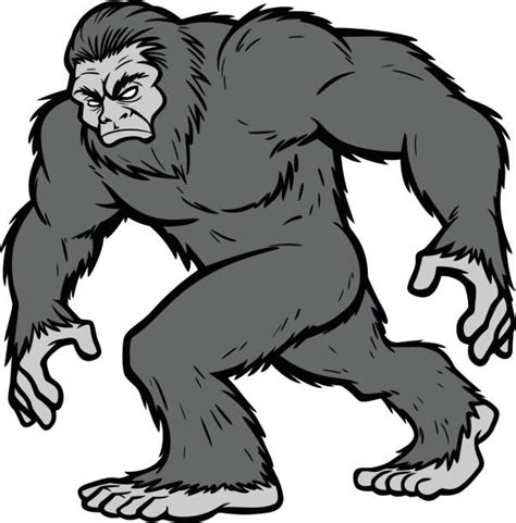 Royalty Free Bigfoot Clip Art Vector Images And Illustrations Istock
