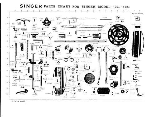 singer  parts manual   manualslib