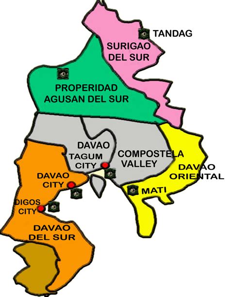 philippines region  map