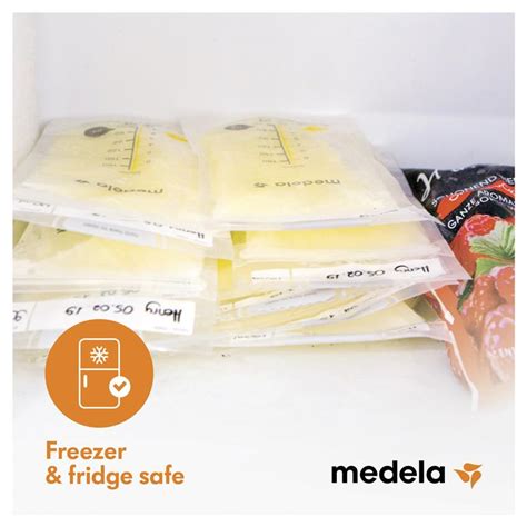 buy medela breast milk storage bags 180ml 25 pack online at chemist warehouse®