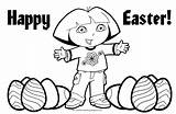 Easter Coloring Pages Dora Explorer Disney Color Colouring Princess Print Kids Backpack Printable Happy Clipartpanda Clipart Getcolorings Speciel Days Colorear sketch template