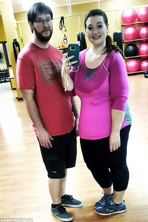 Obese Couple Shed Half Their Body Fat In Just One Year Daily Mail Online