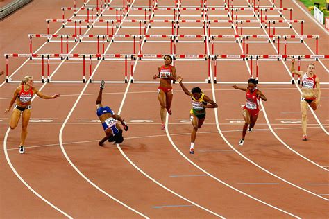 metres hurdles