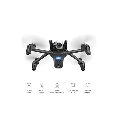 parrot pf anafi drone foldable quadcopter drone   hdr camera compact silent