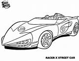Racer Speed Coloring Pages Car Street Print Template Kids Search Tocolor sketch template