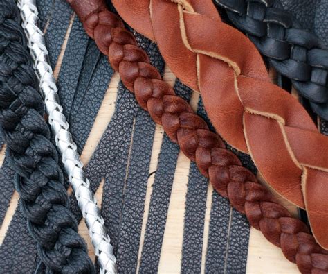 making braided leather  steps  pictures