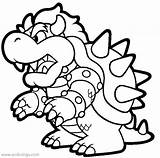 Bowser Xcolorings 680px 83k sketch template