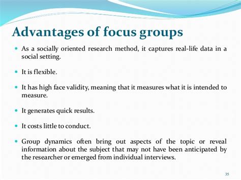 focus group discussion