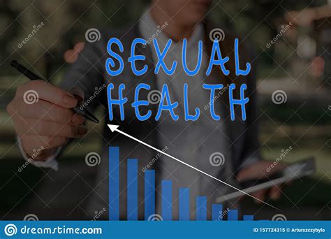 Word Writing Text Sexual Health Business Concept For Positive And