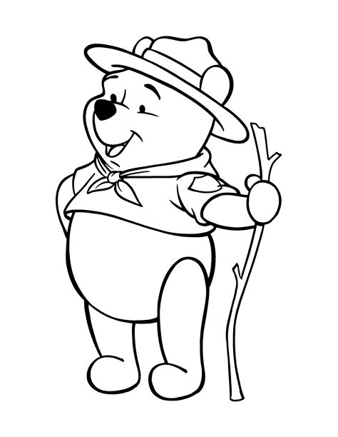 winnie  pooh coloring kids