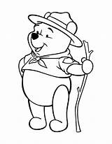 Winnie Coloring Pooh Pages Characters Previous sketch template