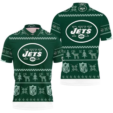 New York Jets Nfl 3d Polo Shirt All Over Print Shirt Homefavo