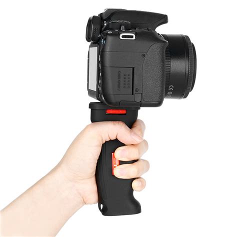 uurig   screw vlog handle hand grip stabilizer  dslr slr camera smartphone action