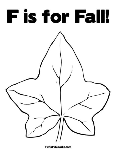 leaf coloring pages  preschool coloring home