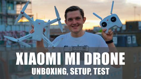 xiaomi mi drone review unboxing setup  flight test youtube