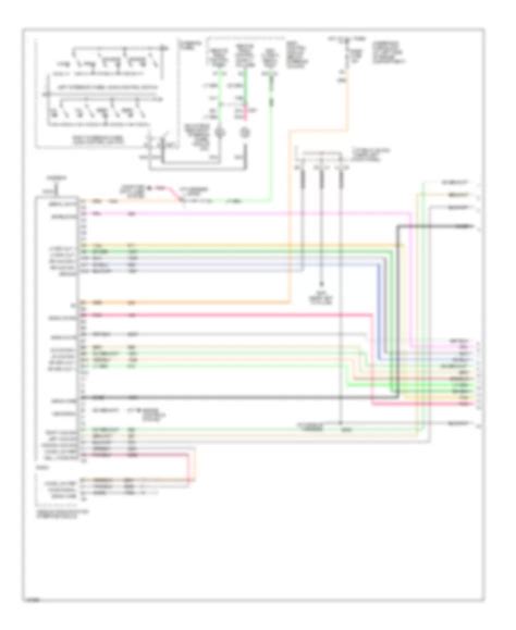 gmc sierra radio wiring diagram wiring draw  schematic