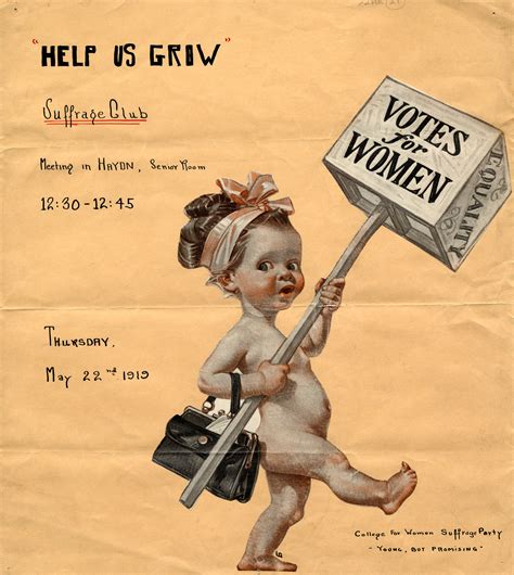votes for women poster