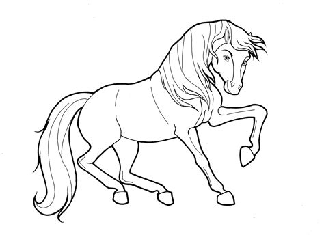 printable coloring page horse printable world holiday