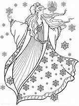 Coloring Fairy Winter Pages Sheets Edupics Color Sprite Pheemcfaddell Kolorowanki Schools Icolor Odwiedź Print Fairies Ausmalen Detail Snow Gemerkt Von sketch template