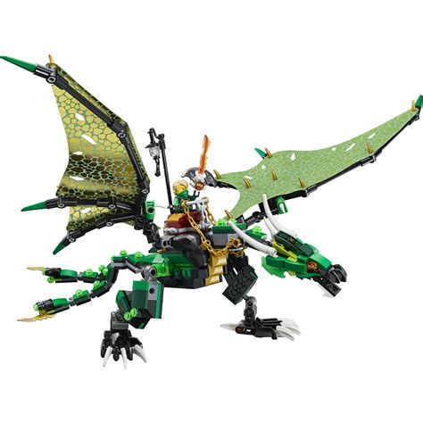 lego ninjago  green nrg dragon  ebay