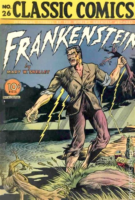 classics illustrated 026 frankenstein comic books
