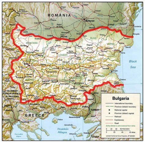 karten von bulgarien karten von bulgarien zum herunterladen und drucken