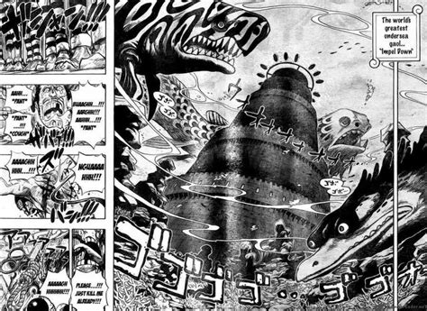 piece chapter   undersea gaol impel   piece manga